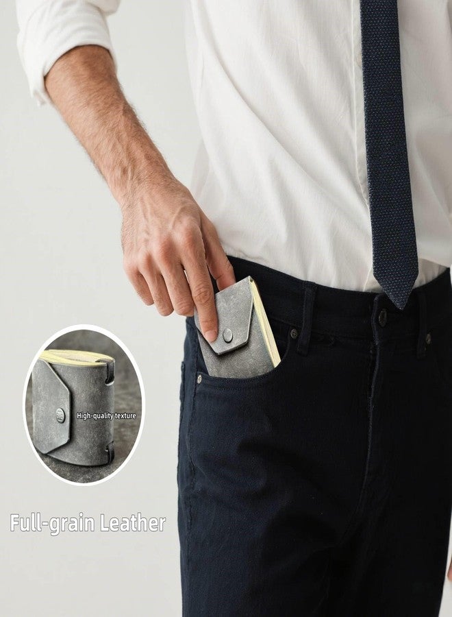 محفظة نقود صغيرة بتصميم أنيق، محفظة، محافظ صغيرة للنساء مزودة بفتحات آمنة للبطاقات وتصميم مدمج، محافظ رفيعة للرجال والنساء، مناسبة للاستخدام اليومي والسفر - Image 4